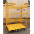 Trolleys de jaula plegables galvanizados personalizados